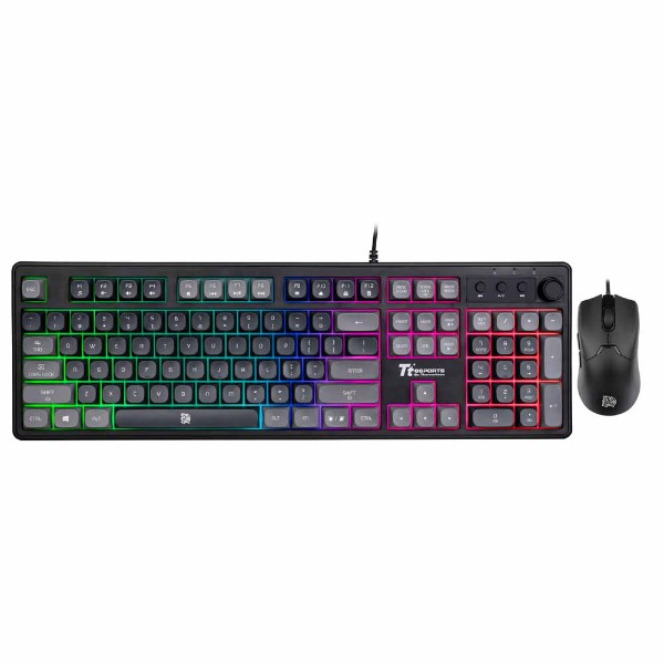 TteSPORTS - PurePlay+ RGB Performance Gaming Keyboard & Mouse Combo - Packshot 1