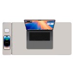 Laser Wireless Charging Desk Mat - Grey - Packshot 3
