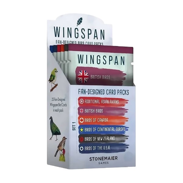 Wingspan - Fan Designed Packs Expansion (Assorted) - Packshot 1