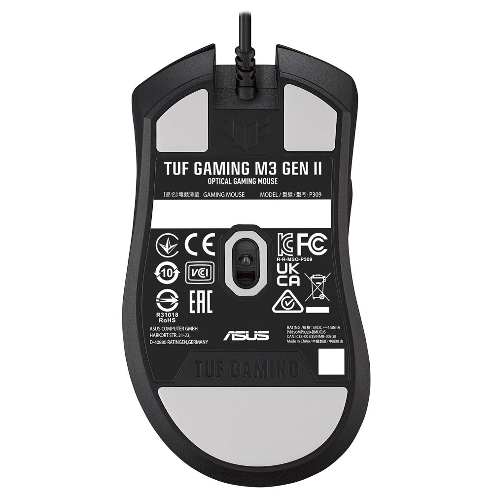 Asus TUF - M3 II Gaming Mouse - Black - Packshot 3