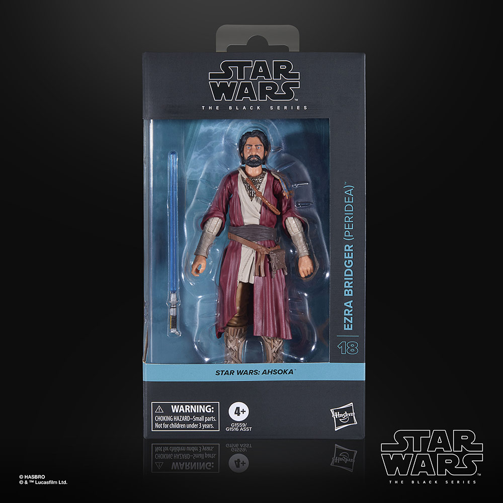 Star Wars - Ahsoka - Ezra Bridger (Peridea) Black Series Action Figure - Packshot 6