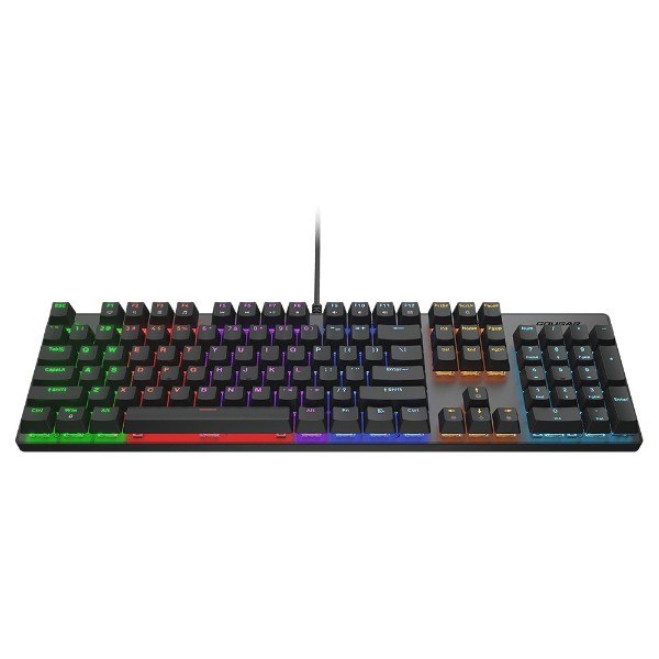 Cougar ULTIMUS EX Red Mechanical Doubleshot Keycap Gaming Keyboard - Black - Packshot 2