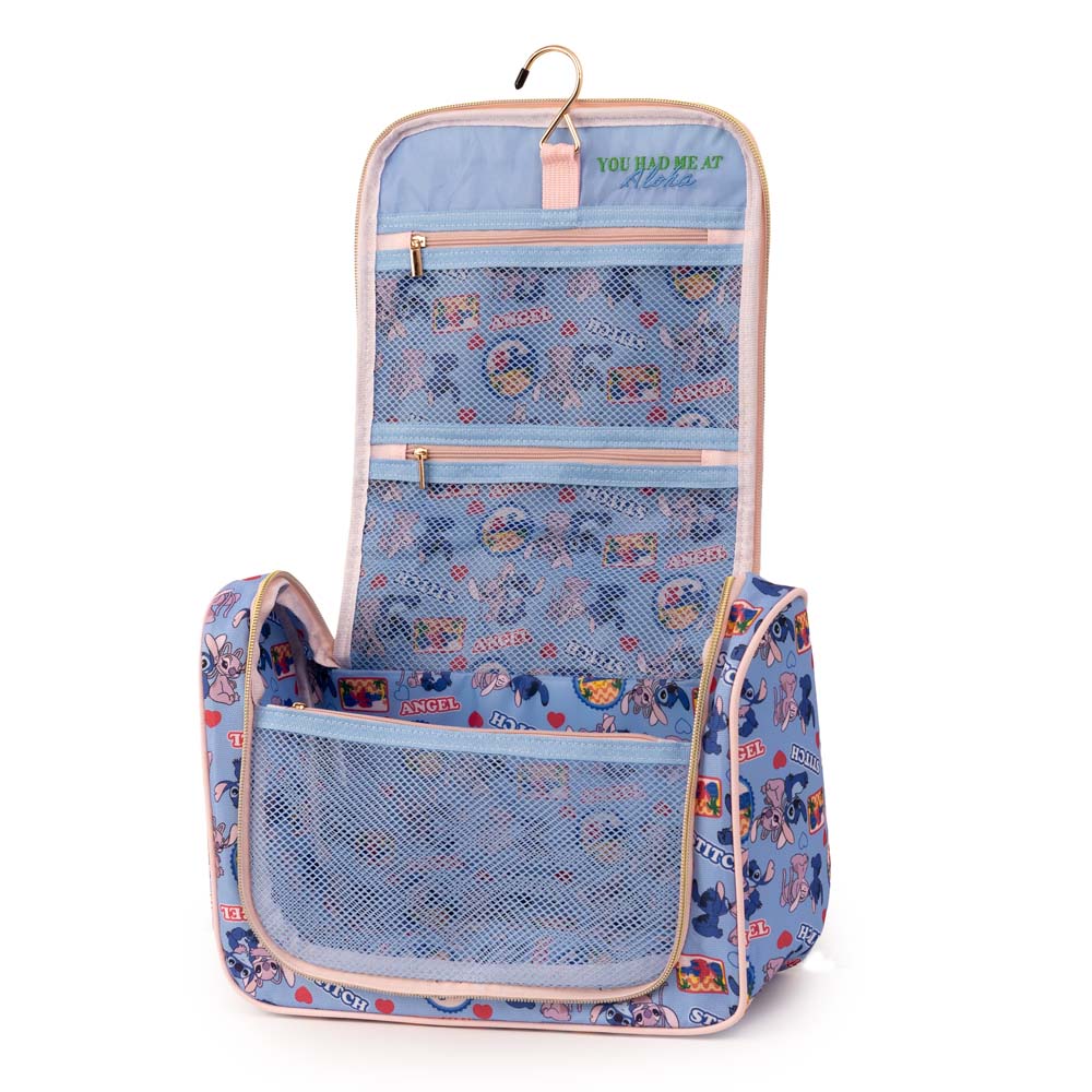 Disney - Lilo & Stitch - Stitch Stamps Toiletry Bag - Packshot 2