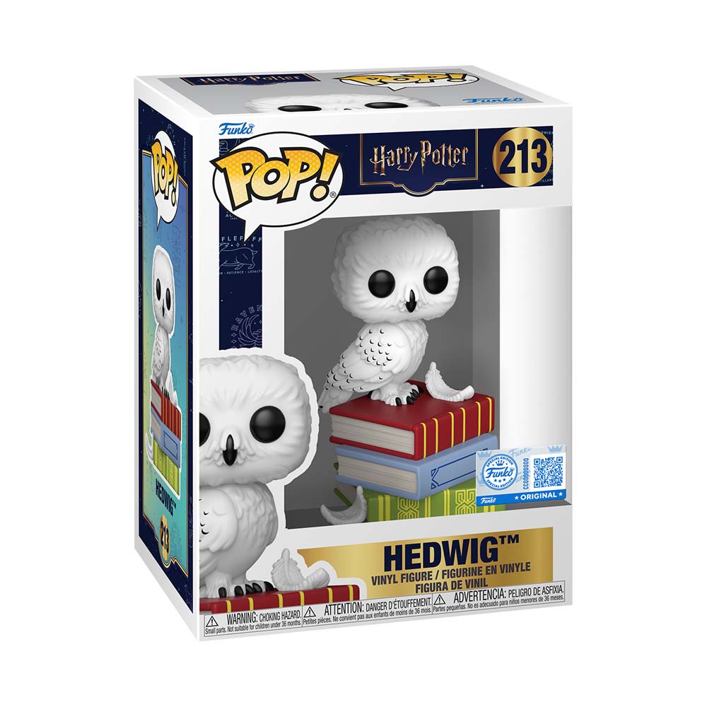 Harry Potter - Hedwig on Books Pop! Premium Vinyl Figure - Packshot 2