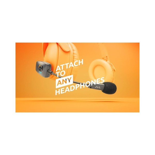 Antlion ModMic Black Wireless Microphone for PC PS4 PS5 Mac - Noise ...