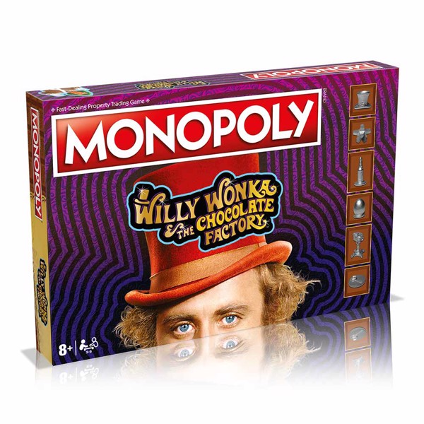 Willy Wonka & The Chocolate Factory Monopoly Board Game - Packshot 1
