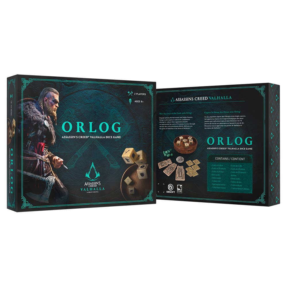 Assassin's Creed Valhalla Orlog Dice Game Card & Board Games ZiNG Pop Culture