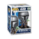 Star Wars - The Mandalorian & Grogu - The Mandalorian with Grogu Pop! Vinyl Figure - Packshot 2