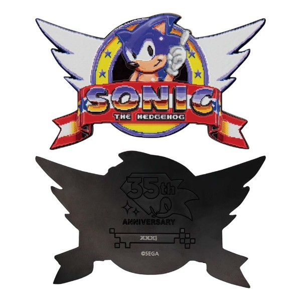 Sonic The Hedgehog - Original Logo Medallion Limited Edition - Packshot 2