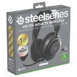 SteelSeries Arctis Nova 3X Wireless Headset - Black - Packshot 5