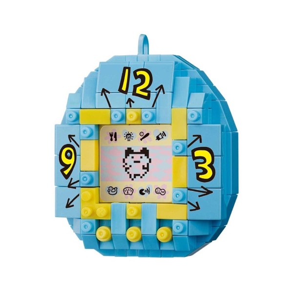 Tamagotchi - 1st Generation Tamagotchi Blue nanoblocks Figure - Packshot 2