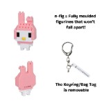 Sanrio - Hello Kitty - My Melody Nanoblocks N-FIG Bag Clip - Packshot 3