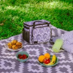The Lord of the Rings - Map All-Over-Print Cooler Lunch Bag - Packshot 5