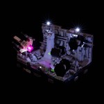 Light My Bricks - Star Wars - Death Star Trench Run Diorama (LEGO #75329) Light Kit - Packshot 4