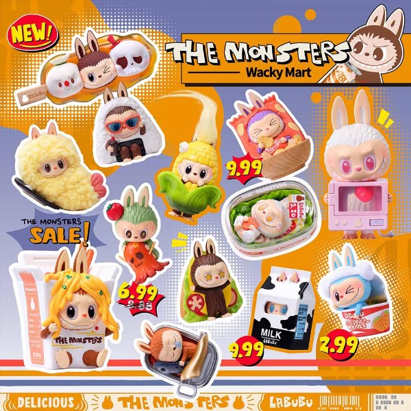 THE MONSTERS Wacky Mart シクレシークレット secret THE MONSTERS Wacky Mart シクレシークレット secret THE