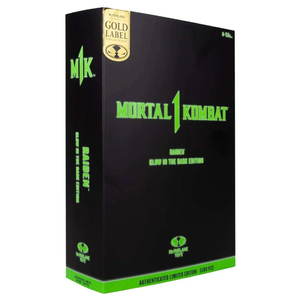Mortal Kombat 1 - Raiden Glow Gold Label Limited Edition 7" Scale Figure - Packshot 6
