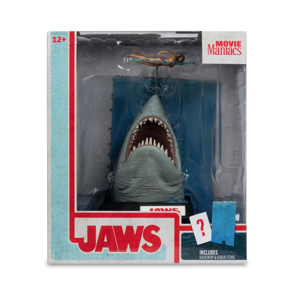 Jaws (50th Anniversary) - Movie Maniacs 6" Posed Figure - Packshot 6