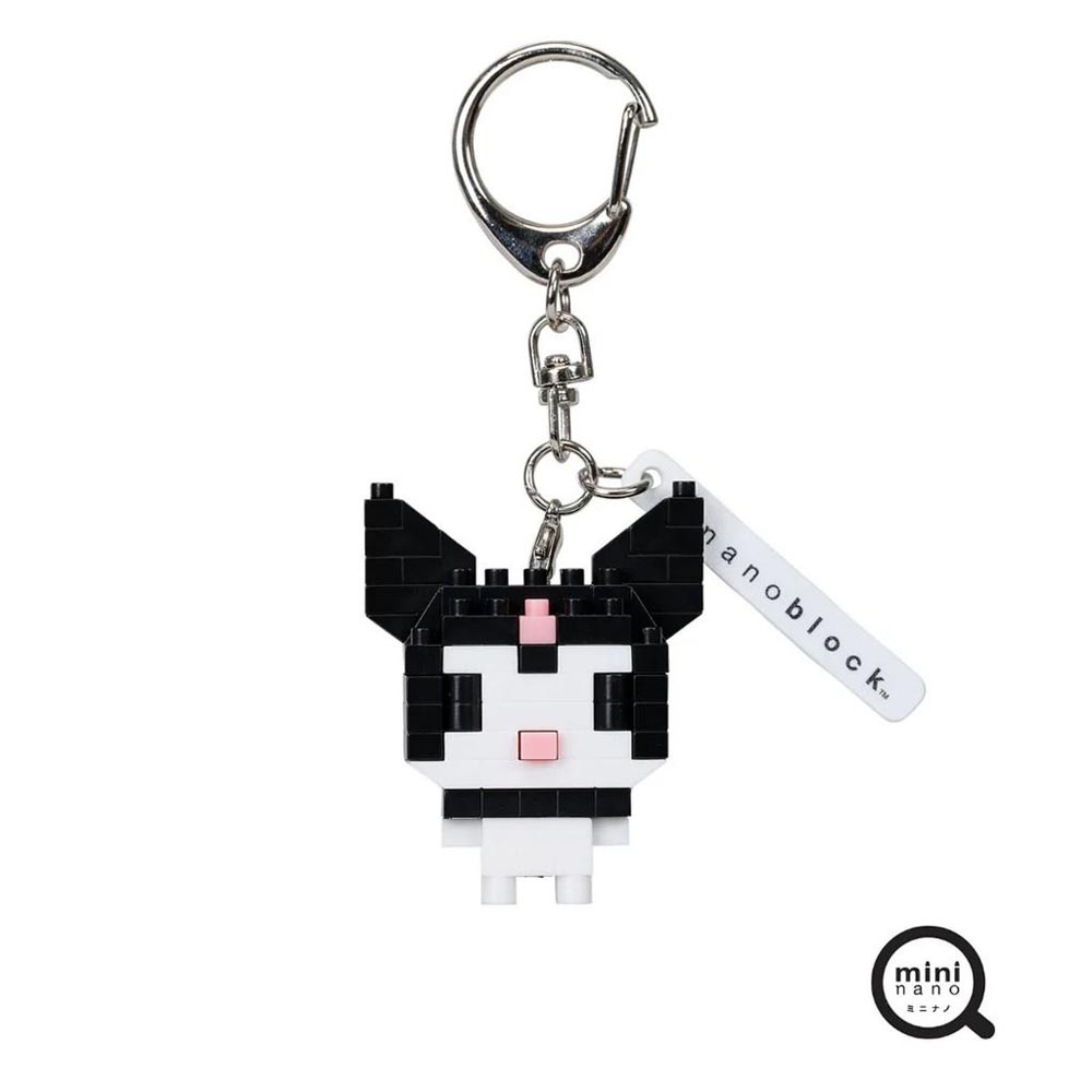 Sanrio - Hello Kitty - Kuromi Nanoblocks N-FIG Bag Clip - Packshot 1