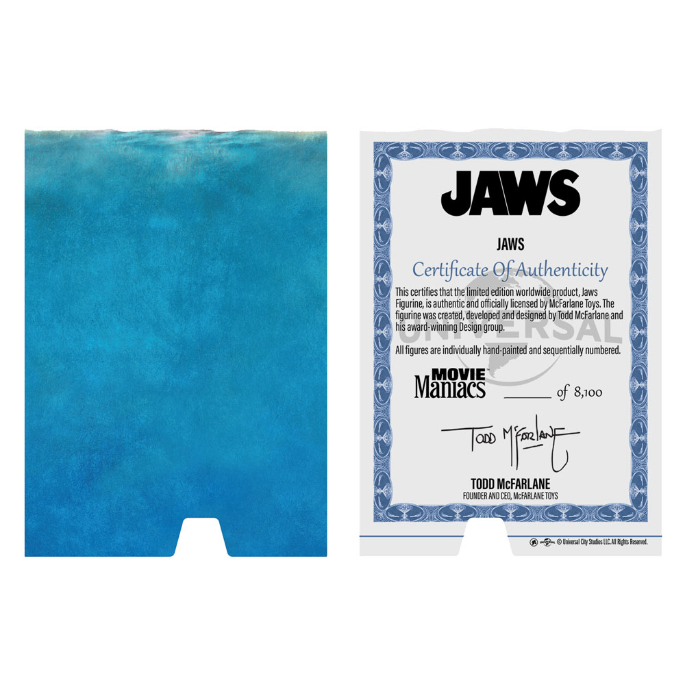 Jaws (50th Anniversary) - Movie Maniacs 6" Posed Figure - Packshot 5