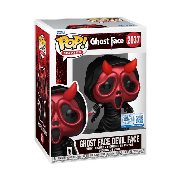 Ghost Face - Ghost Face Devil Face Metallic Pop! Vinyl Figure - Packshot 2