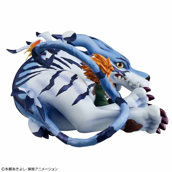Digimon - Garurumon & Yamato Ishida G.E.M. Series Statue - Packshot 5