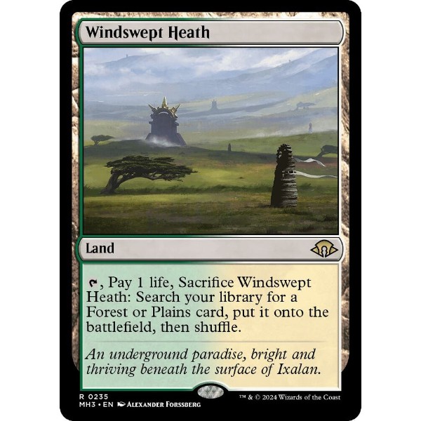 Magic: The Gathering - TCG - Modern Horizons 3 - Windswept Heath Normal 235 - NM/M - Packshot 1