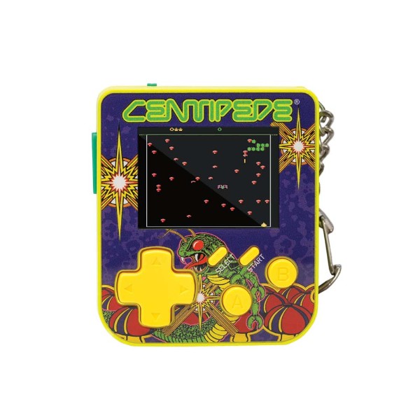 HyperMegaTech! Super Micro Keychain Gamer Console - Centipede Edition - Packshot 1