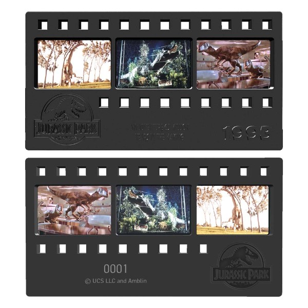 Jurassic Park - Metal Film Strip Collectible Limited Edition - Packshot 2