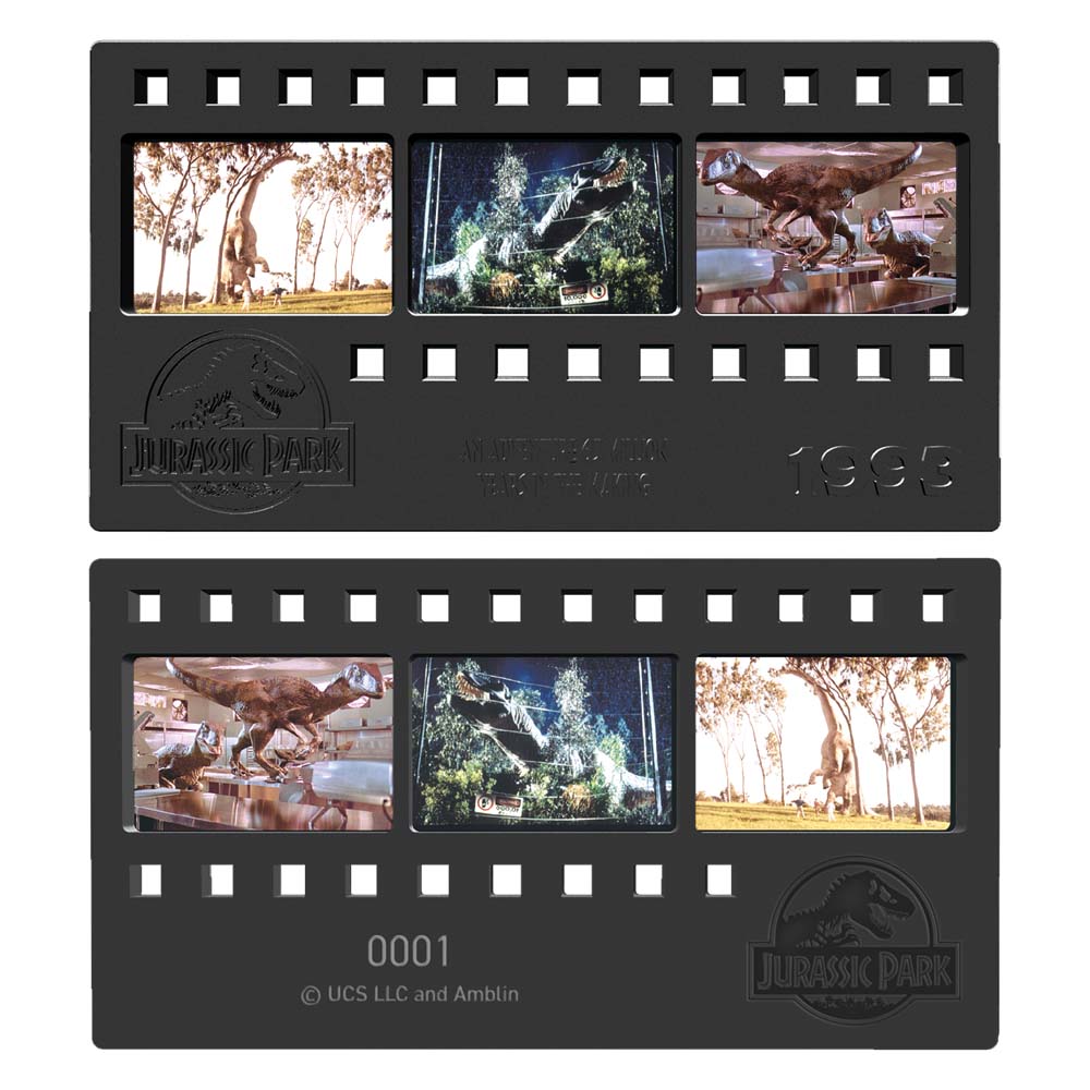 Jurassic Park - Metal Film Strip Collectible Limited Edition - Packshot 2