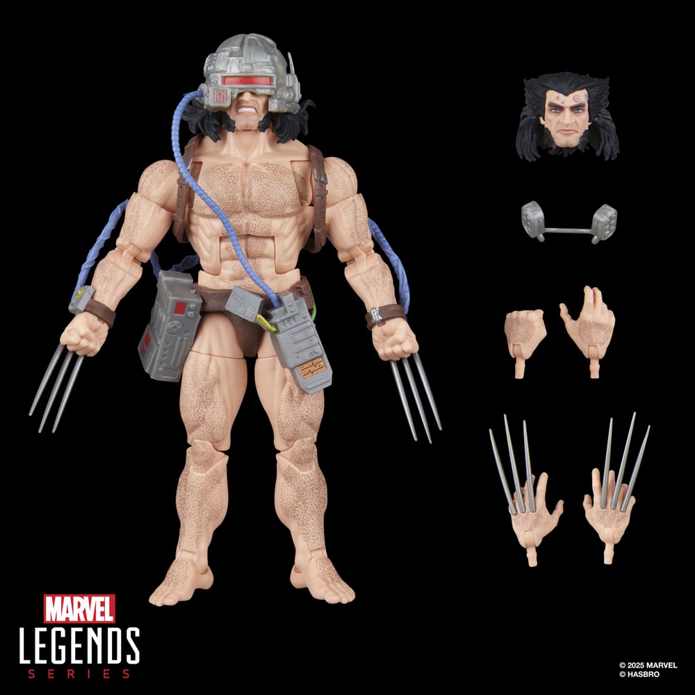 Marvel - X-Men - Wolverine (Weapon X) Marvel Legends Action Figure - Packshot 5