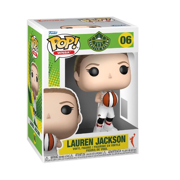 WNBA - Seattle Storm - Lauren Jackson Pop! Vinyl Figure - Packshot 2