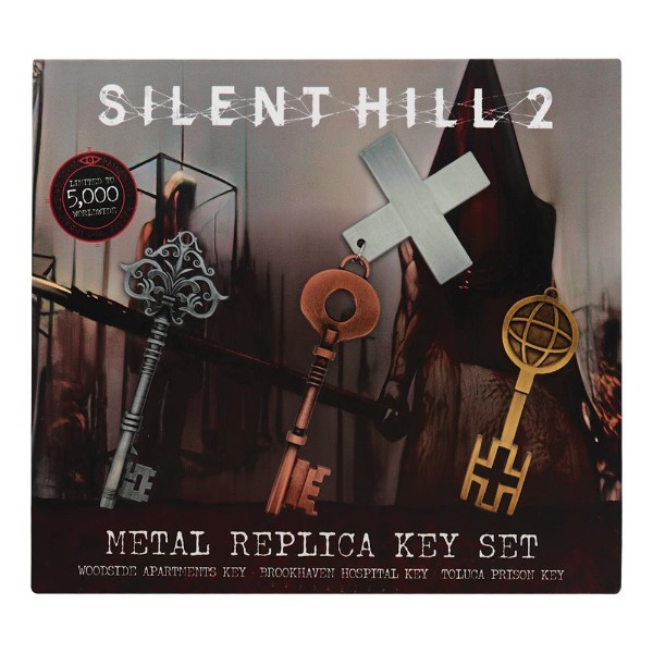SILENT HILL 2 - Replica Set of 3 Keys - Toys and Collectibles - EB