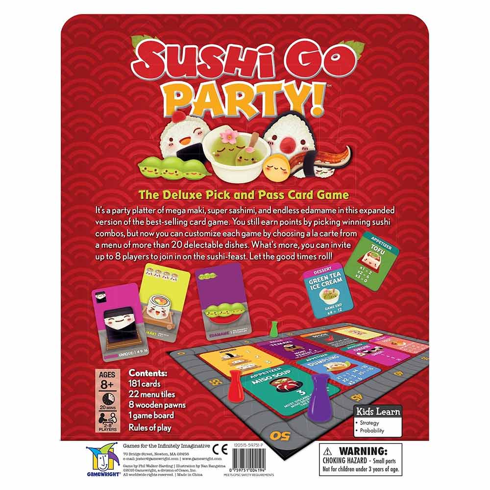 Sushi Go Party! Card Game - Packshot 3