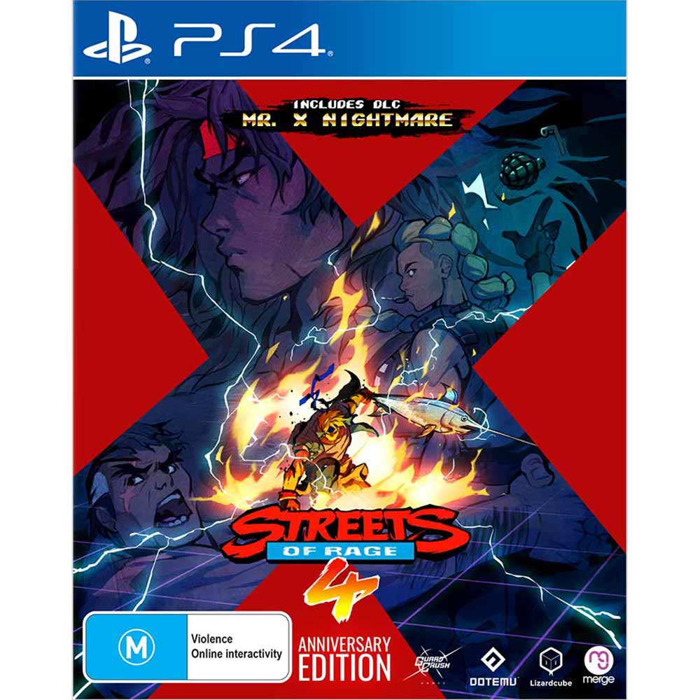 Streets of Rage 4 Anniversary Edition - Packshot 1