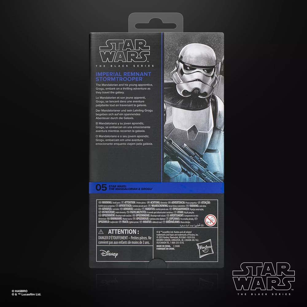The Mandalorian - The Black Series - Imperial Remnant Stormtrooper Action Figure - Packshot 5