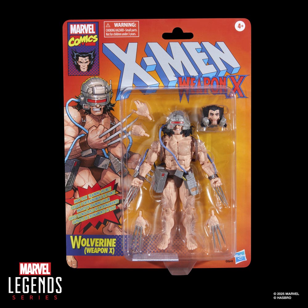 Marvel - X-Men - Wolverine (Weapon X) Marvel Legends Action Figure - Packshot 6