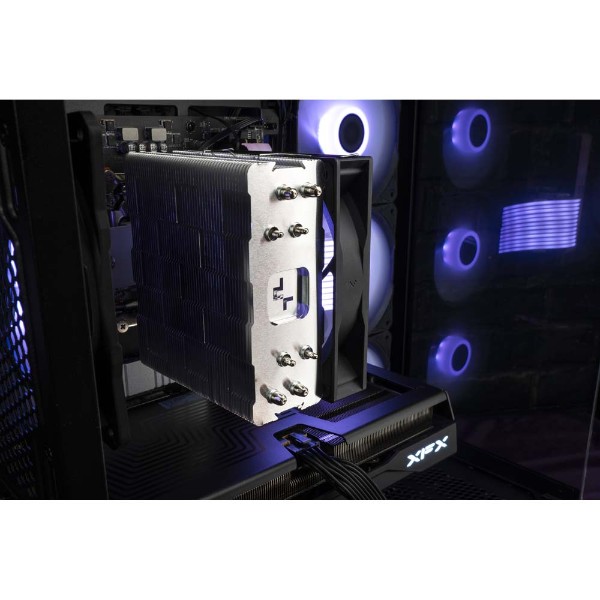 Evolve - Violet Vortex V2 - RTX 5050 8GB | Ryzen 5 5500 | 32GB DDR4 | 1TB Storage Gaming PC - Packshot 3