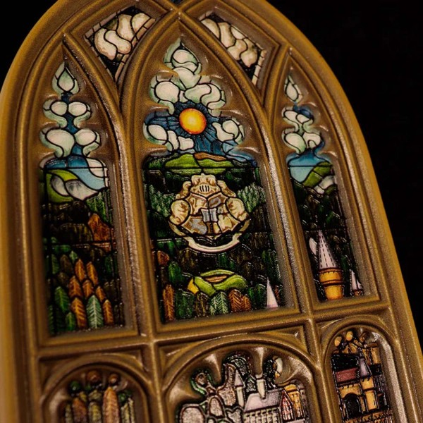 Harry Potter - Mermaid Stained Glass Window Resin Plaque - Packshot 5