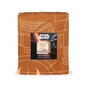 Star Wars - Tattooine Planet Quilt Cover Set - Queen