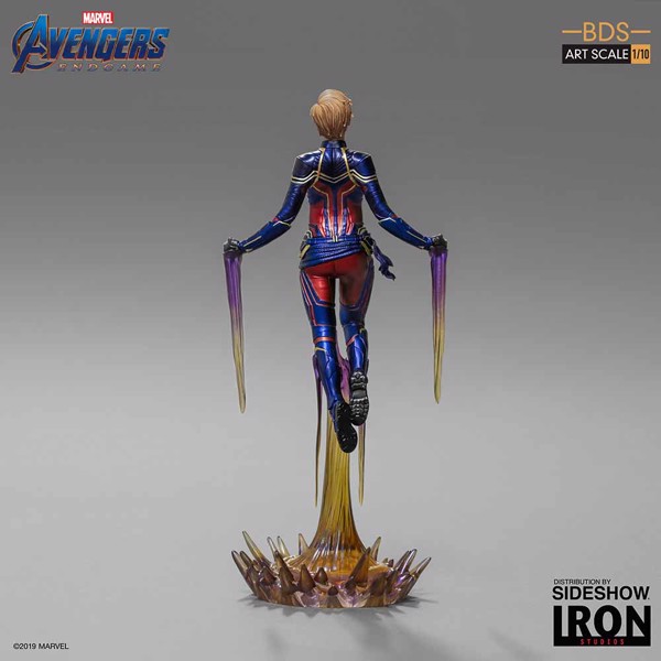 Marvel - Avengers: Endgame - Captain Marvel BDS Art Scale Statue - Packshot 3