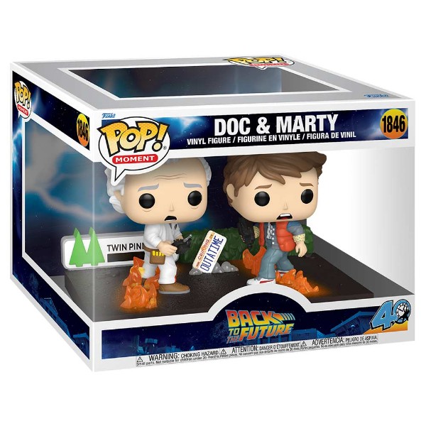 Back To The Future - Doc & Marty Deluxe Pop! Moment - Toys