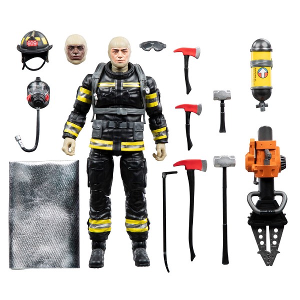G.I. Joe - Classified Series Legacy - Search & Rescue Firefighter Action Figure - Packshot 5