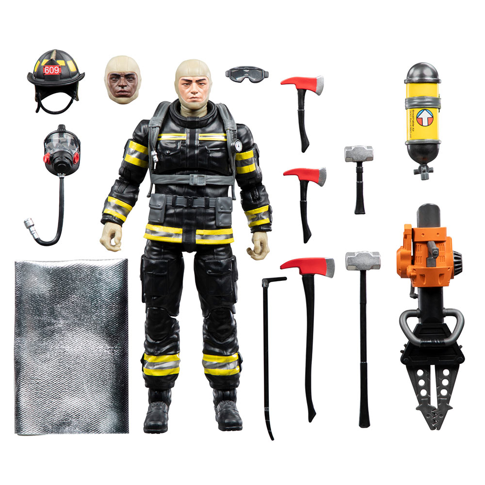 G.I. Joe - Classified Series Legacy - Search & Rescue Firefighter Action Figure - Packshot 5