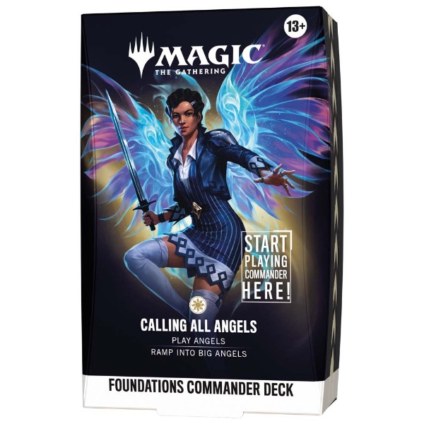 Magic: The Gathering - TCG - Foundations Commander Deck - White - Packshot 1