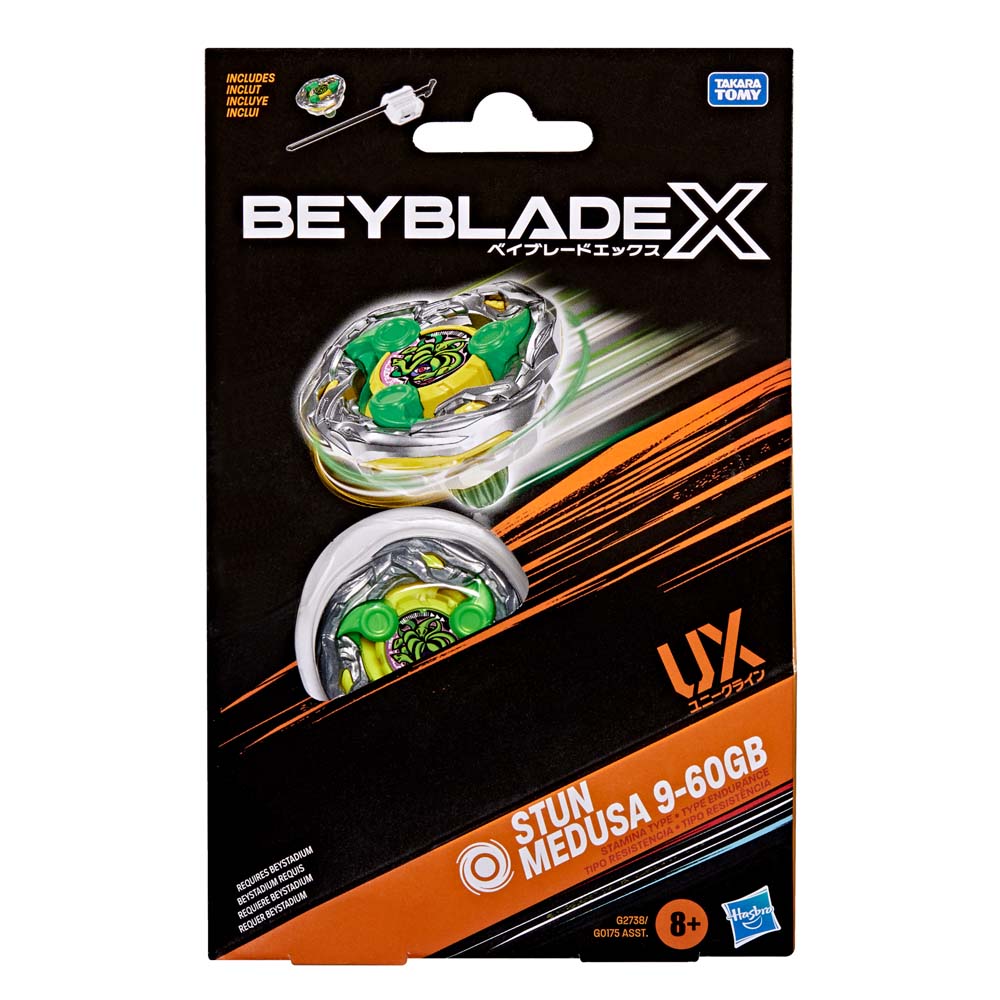 Beyblade X - Stun Medusa 9-60GB UX Starter Pack Set - Packshot 5