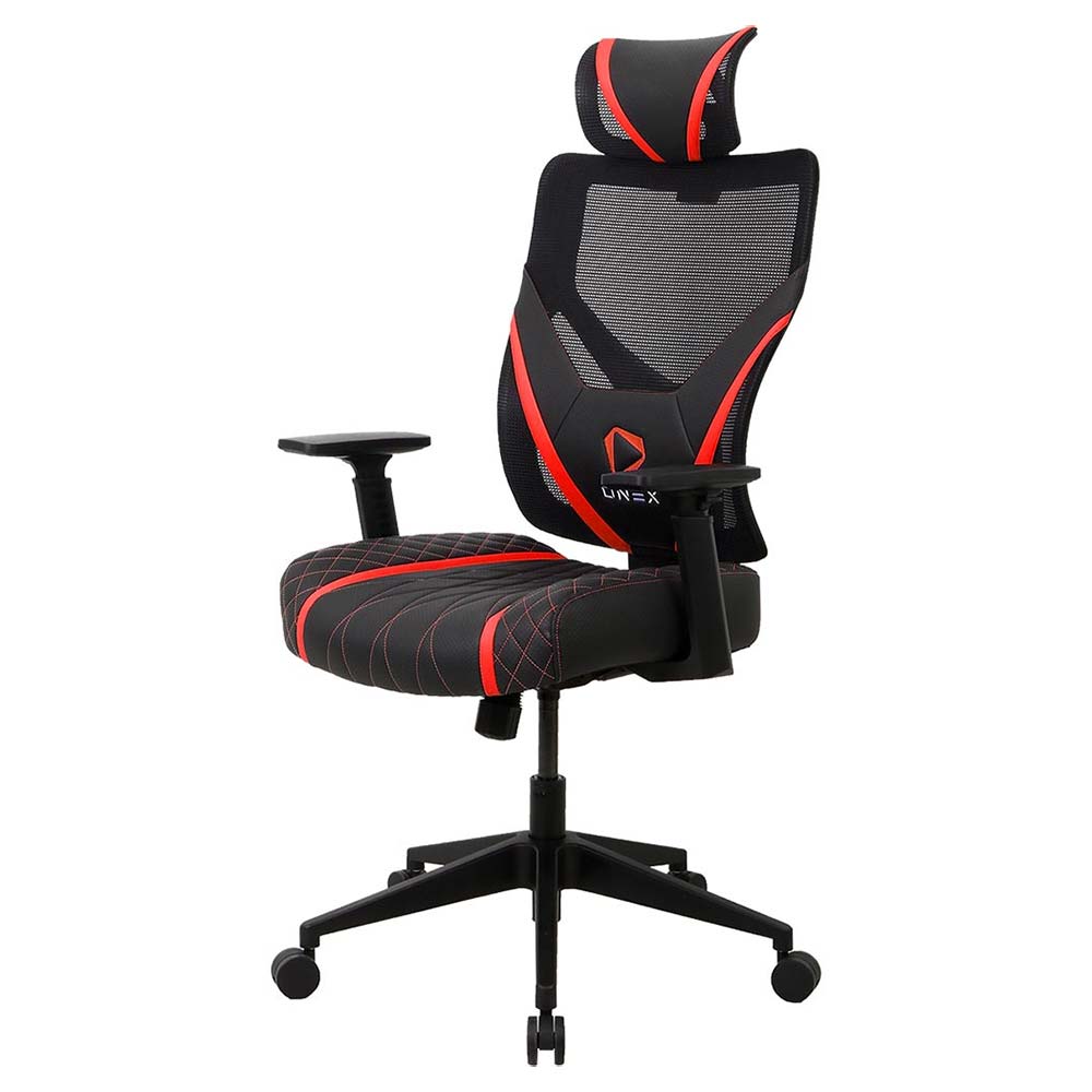 OneX GE300 Breathable Ergonomic Gaming Chair Black/Red EB Games Australia