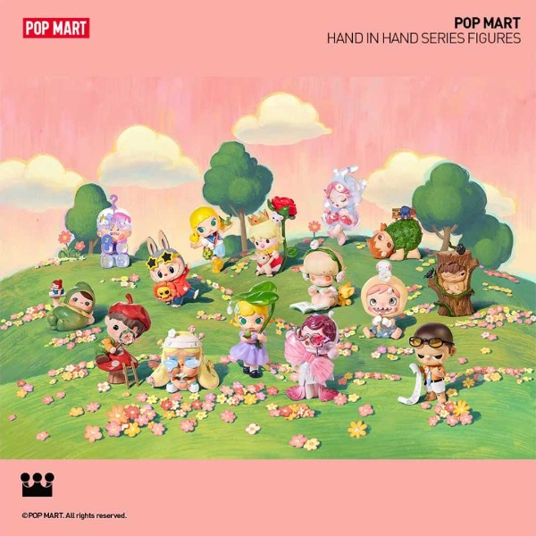 POP MART - Hand in Hand Series Blind Box (Single Box) - Toys