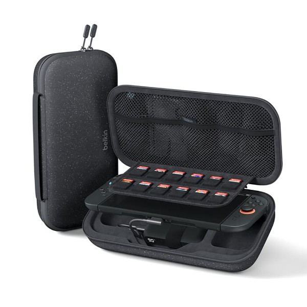 Belkin Charging Case for Nintendo Switch 2 - Grey - Packshot 1