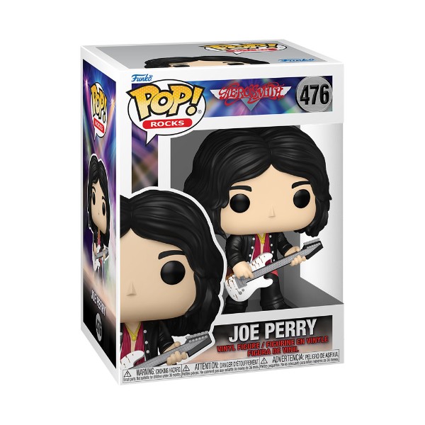 Aerosmith - Joe Perry (with Guitar) Pop! Vinyl Figure - Packshot 2