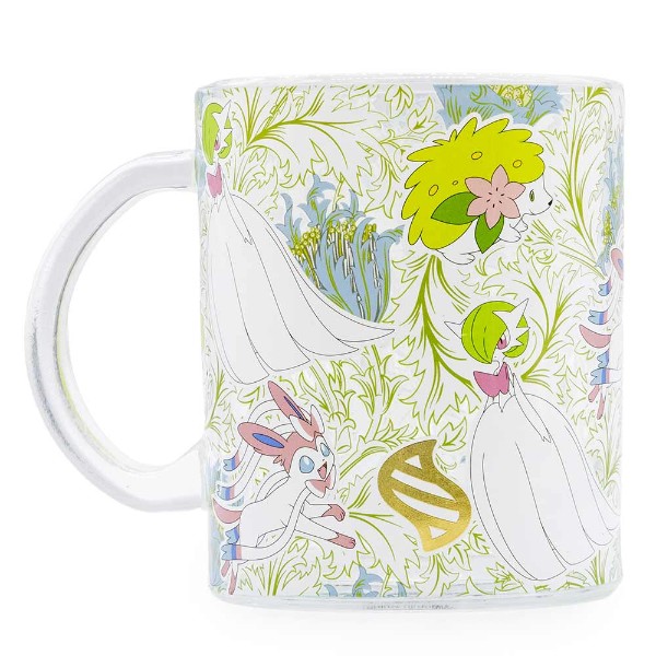 Pokemon - Mythical Garden Glass Mug - Packshot 1